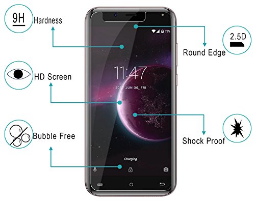 [3 StÃ¼ck] MOOKLIN Cubot Magic Panzerglas Displayschutzfolie, [Anti-Kratzen] Handy Schutzfolie fÃ¼r Cubot Magic