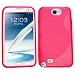 Produktbild Samrick 6459 S Welle Hydro Gelieren Schutzhülle mit Displayschutzfolie und Microfasertuch für Samsung Galaxy Note II N7100 rosa