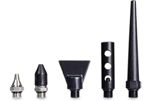 FIRSTINFO TOOLS FIT YOUR NEEDS FIRSTINFO A1858R 5-Piece Multi-Purpose Nozzle Set for FIRSTINFO 2-Way Air Duster Blow Gun
