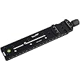 Haoge LQR-200CP 200mm Nodal Slide Double Dovetail Focusing Rail Plate with Quick Release Clamp for Camera Panoramic Panorama Close Up Macro Shoot compatible with Arca Swiss RRS Benro Kirk