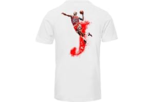 BLASFEMUS Camiseta de hombre The Last Dance – J 23 Campeones de baloncesto NBA
