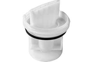 SOPIMUSZ Flusensieb Filtersieb kompatibel mit Bosch Siemens Constructa Neff Kompatible Waschmaschine Waschtrockner 00647920/647920 00605010/605010/00602008 Weiß 1 Stück