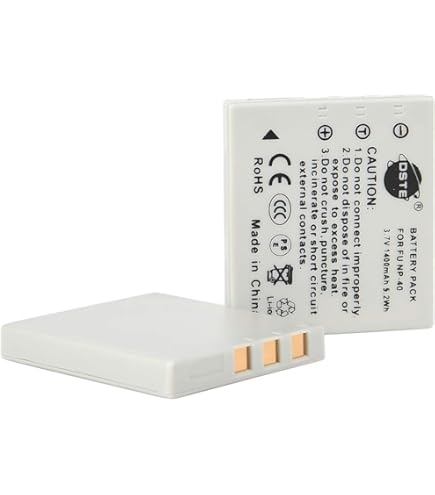 Appareil Photo Dot.Foto NP-40, NP-40N Premium 3.7v / 780mAh Akku Für Fujifilm Fujifilm Finepix