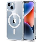 ESR iPhone 14 Kılıfı/iPhone 13 Kılıfı, MagSafe ile Uyumlu Manyetik Şeffaf Kılıf, Darbeye Dayanıklı Askeri Sınıf Koruma, iPhon