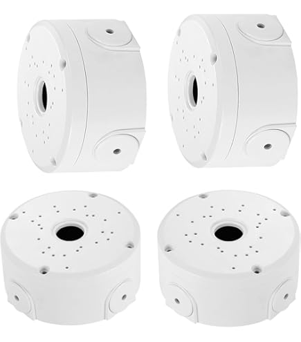 VIDETOL 2er Set Dome Kamera Halterung - Wasserdichte Anschlussdose 170x140mm