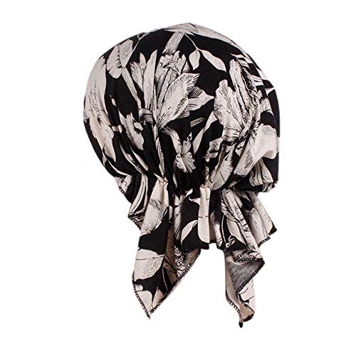 Chemo Headwear - Berretto Sciarpa Turbante Morbido Per Donna | Copricapo Post Chemioterapia, Tessuto Traspirante, Taglia Unica