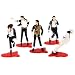 Produktbild 5 stücke Michael Jackson Figur Set -Dangerous-Billie Jean-Smooth Criminal-usw..