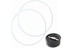 ‎HERCHR Mixer Dichtungsring, 2 Stück 9,5x0,5cm/3,74x0,2 Zoll Mixerversiegelung O Ring Dichtungen Ersatz für Gummi Juicer Mixer Dichtungsring Blender Seal Ring für 600W 900W 1000W 1200W Entsafter Zubehör
