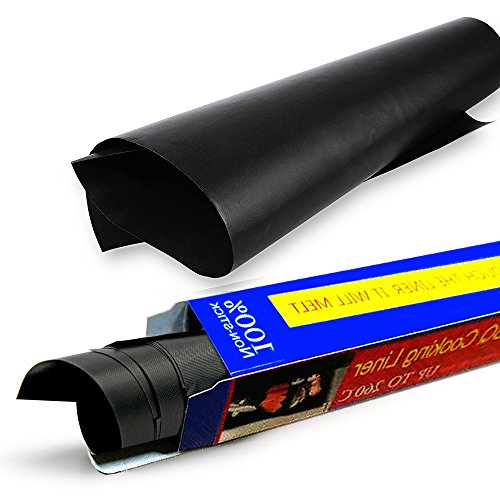 BBQ Grillmatte, ApoGo 3er Set Antihaftbeschichtung Grillmatte,Perfekt für Fleisch, Fisch und Gemüse 40×33 cm Perfekt für Gas – Kohle – E-Grill und Backofen geeignet FDA Zulassung - 7