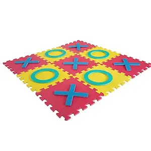 Giant Interlocking Foam Square Tic-Tac-Toe Game