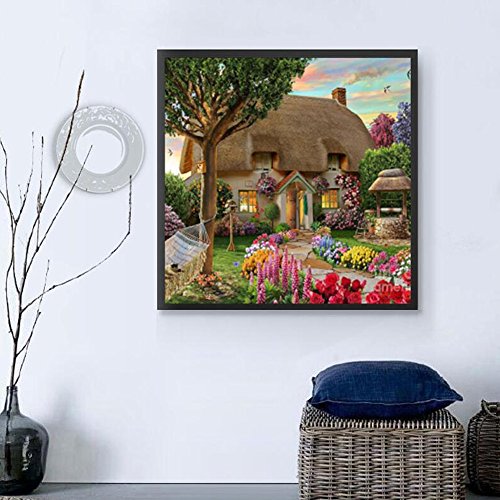 Fastar Beautiful 5D DIY handgefertigt Vivid Katze Design Diamant Rund Stickerei Gemälde Strass Kreuzstich Set Mosaik Home Raum Dekoration Best Geschenk 30 * 40 cm/30 x 40 cm (Full des Diamanten, der Kopf ist auf der linken.) Farbe G - 2