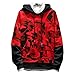 Produktbild Binggong Hoodie Herren 3D-Druck Kapuzenpullover Männer Plaid Sweatershirts Streetwear Camouflage Gedruckt Longshirts Hemdbluse