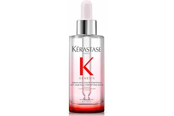 Kérastase, Genesis, Sérum Anti-caída, Fortificante, Activador y Fortalecedor Diario, Para Pelo Débil o Frágil, Sérum Anti-Chute Fortifiant, 90 ml