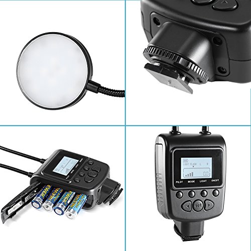 Neewer Flexible Versatile Deux Tube M tallique R glable LED Flash Anneau Flash Macro avec LCD Affichage pour Gros-plan Macro clairage Photographique Compatible avec Canon Nikon Sony et d Autres Standard DSLR avec Sabot reviews Neewer Flexible Versatile Deux Tube M tallique R glable LED Flash Anneau Flash Macro avec LCD Affichage pour Gros-plan Macro clairage Photographique Compatible avec Canon Nikon Sony et d Autres Standard DSLR avec Sabot