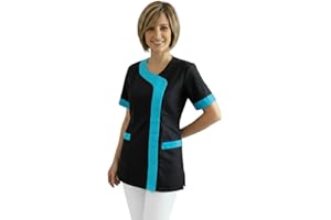 PETER'S ABITI DA LAVORO Camici da Lavoro Donna,Casacca Estetista,Parrucchiera,Cuoca,Alimentari,Maestra Asilo