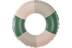 JUNBAOYYDS Anillo de natación Inflable, Vintage a Rayas Flotador Inflable, Flotadores de Piscina Flotante Anillo de Goma Flotante, para Piscinas de Verano y Playa para Adultos y Niños