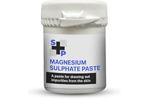 STORM PATROL S+P Magnesium Sulphate Paste, Premium Drawing Paste for Effortless Deep Pore Cleansing, Natural Impurity Removal & Soothing Skin Revitalization-50g, Osmosis Action