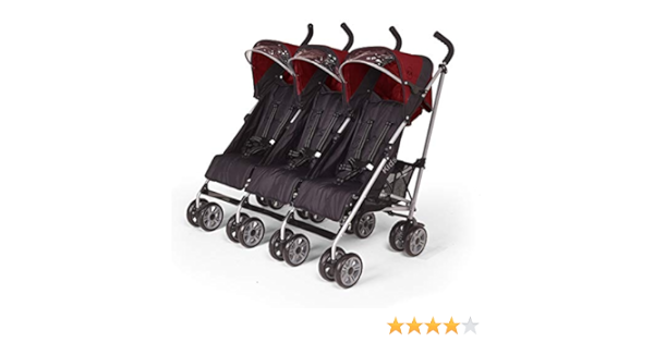 maclaren triple stroller