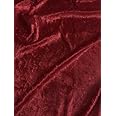 Sedona Designz, Inc. 100 Percent Panne Velvet Velour Fabric by The Yard, 60 Inches Wide