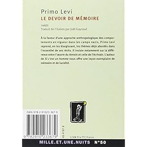 Le devoir de mémoire Livre en Ligne Le devoir de mémoire Livre en Ligne - Telecharger Ebook