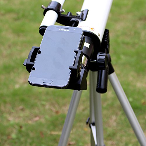 Svbony Universale Smartphone Adattatore per Microscopio Binoculare/Telescopio Monoculare con iPhone 7/7Plus/6/6S Samsung Galaxy S7/S6/ LG e Altro