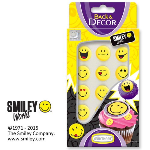 Preisvergleich Produktbild Zucker-Smileys, gelb