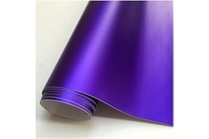 LUOSHUO Covering Carbone Plusieurs couleurs rouges bleu or vert vert violet mate satin chrome en vinyle wrap film film autocollant décalage bubble voiture emballage style Covering Voiture, Purple