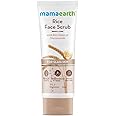 Mamaearth Rice Face Scrub for Glowing Skin, With Rice Water & Niacinamide for Glass Skin - 100 g