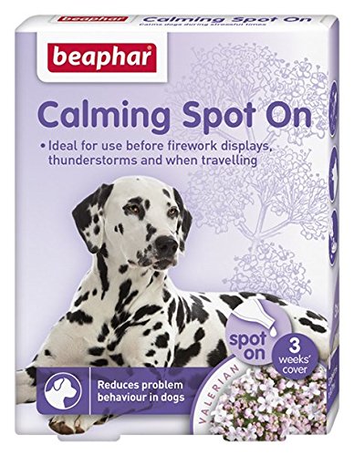 Beaphar-Natural-Effective-Calming-Spot-On-Dog-Nervousness-Fireworks-Calmer