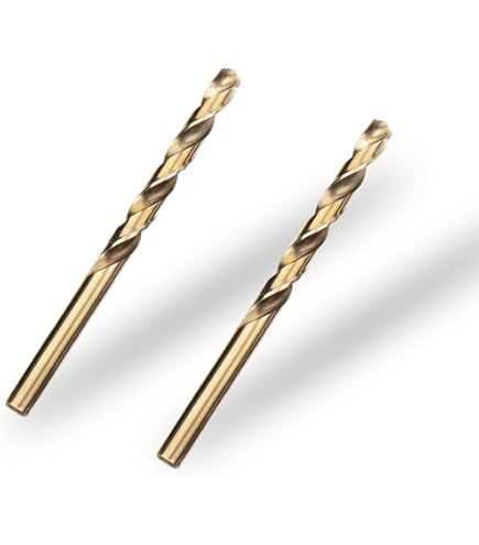 Diager 731d08 Cobalt Drill Bit - 8 Mm | High-Speed Steel Metal Drill For Tough Materials