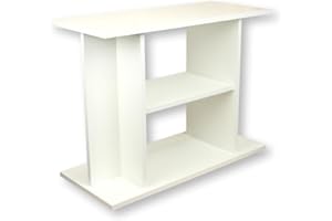 Diversa STAND FOR AQUARIUM ONLY Cabinet for Fish Tank Standard Rectangle (80x35x60cm - WHITE)