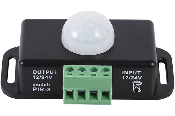 Liten 12v Sensor Motion 8×5×5 Dc 12v 24v Kroppssäkerhet Infraröd Pir Rörelsesensor Detektorbrytare för LED-ljusremsa