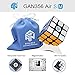 Produktbild FunnyGoo Ganspuzzle Gan 356 Air SM 3x3 Professional Speed Cube Magic Cubes + One Cube Stand and a Cube Bag (Black)