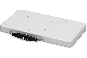 Minn Kota 1854017 RTA 17 Riptide Terrova, Riptide PowerDrive V2 Compatible Quick Release Bracket Motor Mount, White Composite