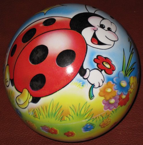 Preisvergleich Produktbild Ball Blumenkäfer 5 Zoll Käfer Blau Spielzeug John