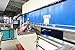Produktbild Poster-Bild 140 x 90 cm: "Facharbeiter im Metallbau an einer Abkantbank", Bild auf Poster
