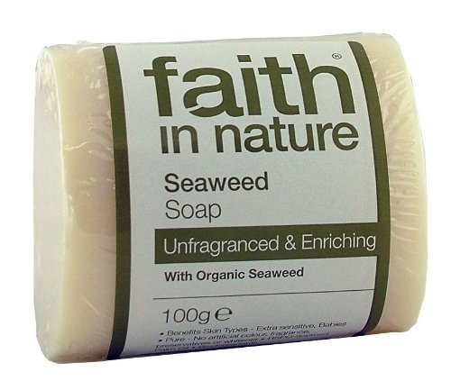 Faith In Nature Organic Seaweed Soap 100g Pack of 3