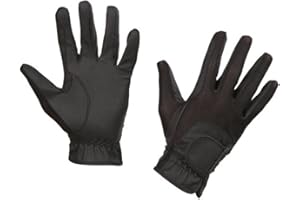 Covalliero Gants d'équitation Summer Tech Aspect Cuir de Nubuk
