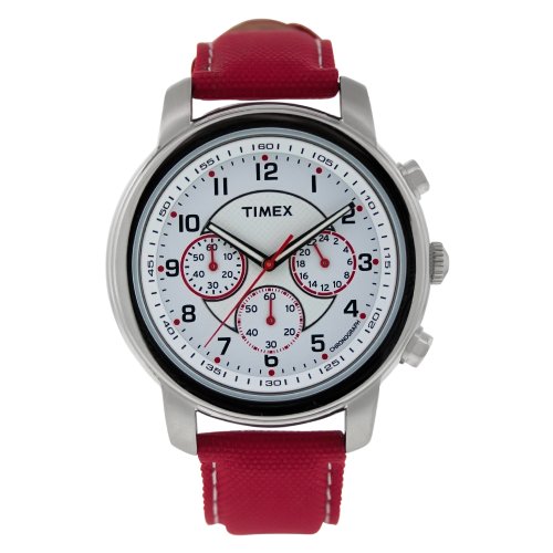 Timex Damen-Armbanduhr XL Analog Leder T2N164 Timex Damen-Armbanduhr XL Analog Leder T2N164