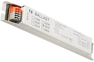 Ouken Electronic Ballast T8 Lampada Fluorescente Ballast 2x36w Lampada Fluorescente Larga Voltaggio Avvio Istanto Start Energia Savente