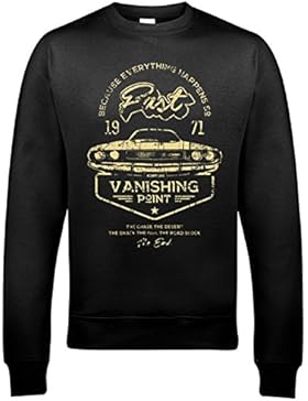 9383 Kowalski Uomo Sweatshirt Vanishing Point KOW Super Soul's Radio Station 1970 Dodge Challenger