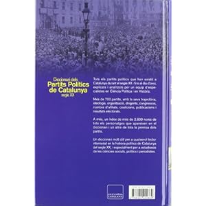 Diccionari dels partits polítics de Catalunya, segle XX (Altres Diccionaris)
