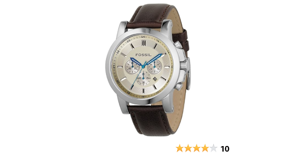 Fossil FS4248 Gents Brown Leather Strap 