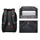 Tigernu Business Laptop Rucksack Daypack für Schule Reisen Uni Arbeit Damen Herren 15,6-17 Zoll - 5