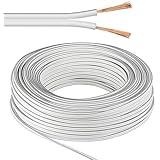Digitalis 20m WHITE 2 Pin Extension Cable Connector Wire Cord For Single LED Strip Light 3528 5050 EXCLUSIVE CABLE