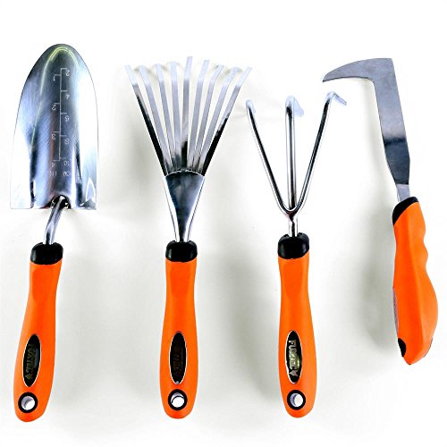 FUXTEC 4er Set Premium Handgartenwerkzeug - 7