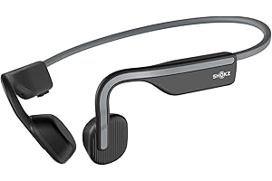 SHOKZ MSI OpenMove - Cuffie a conduzione ossea per sport, colore: Grigio ardesia