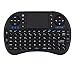 Produktbild MLFMHR Mini Wireless Tastatur 2.4G XBMC Tastatur Touchpad Maus Combo-Multi-Media Portable Handheld Android Tastatur- Für Google Android Smart TV Box Medien Mini TV PC Stick HTPC IPTV Raspberry PI 3 PS3