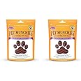 Pet Munchies Liver and Chicken Dog Training Treats, Grain Free Tasty Bites with Natural Real Meat, Low in Fat and High in Protein 50g (Pack of 2)