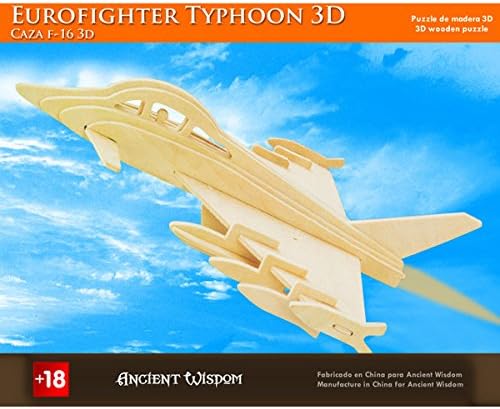 Euro Fighter Typhoon - 3D Wooden Puzzle